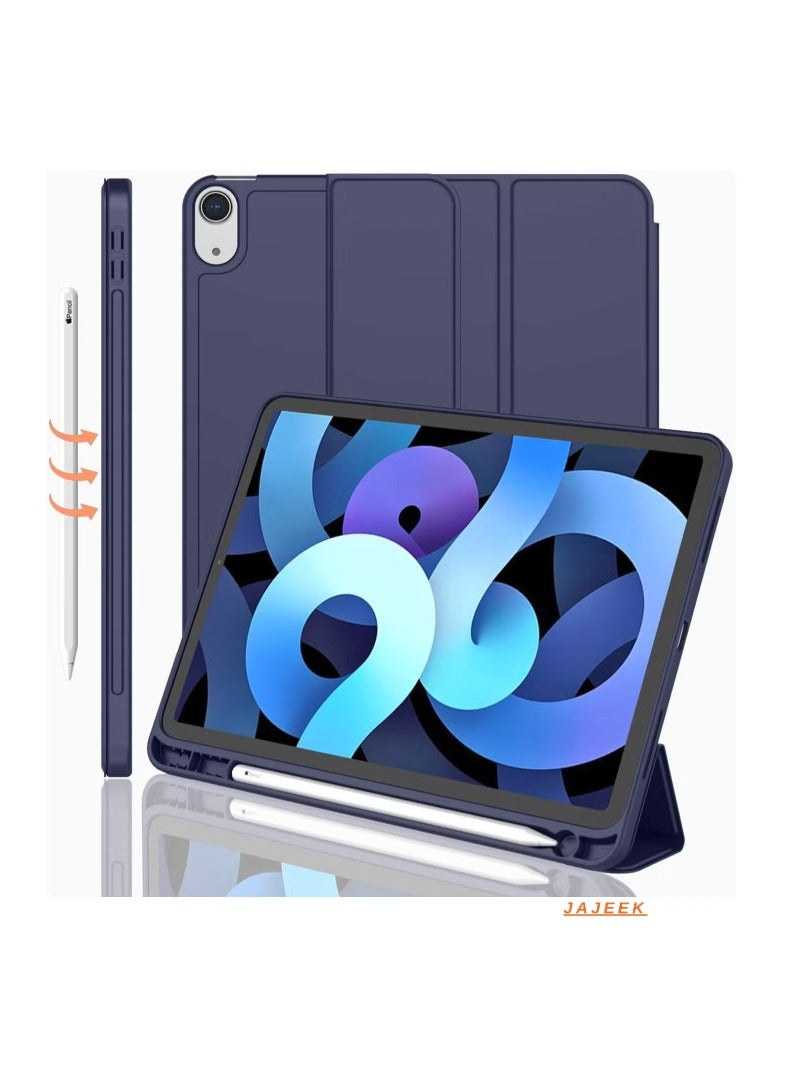 JAJEEK iPad Air 11 Inch Case M2 2024 – Compatible with iPad Air 5th/4th Generation (2022/2020) 10.9 Inch – Trifold Stand Smart Case with Pencil Holder – Durable, Lightweight Protection for Your iPad, Auto Sleep/Wake Function, Perfect for Work and Entertainment - Image 1