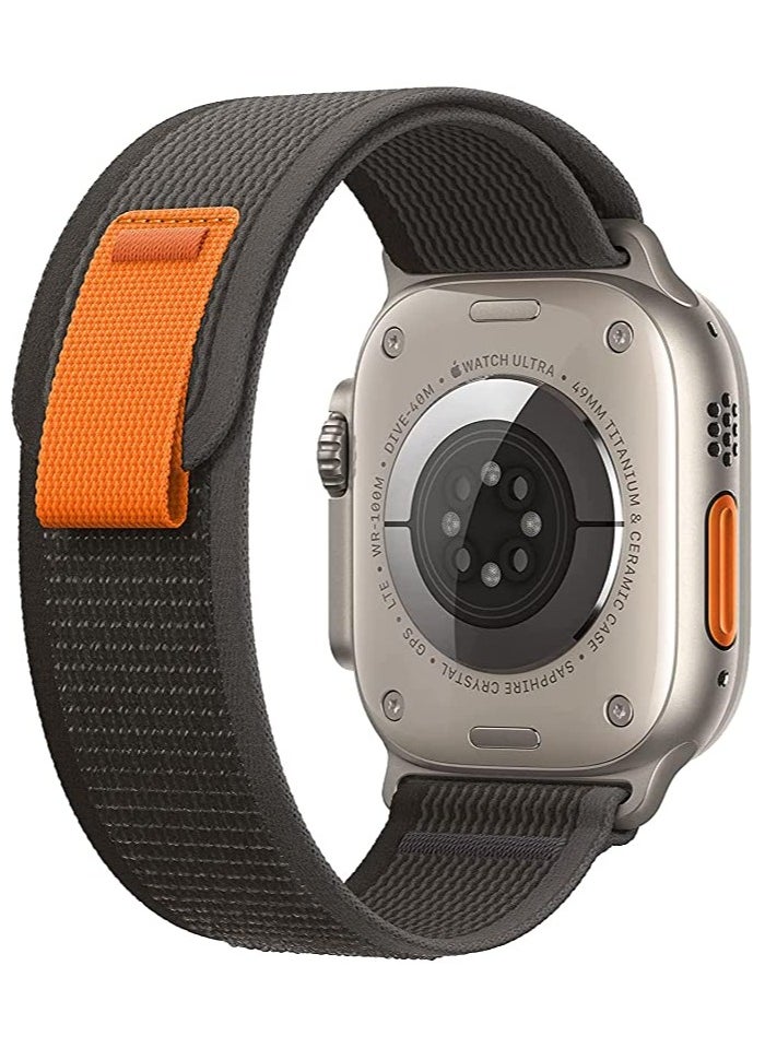 Generic - Trail Loop Watch Band for Apple Watch Ultra 1/2 49mm 46mm 45mm 44mm 42mm, Nylon Sport Strap Compatible with iwatch Series 10 9 8 7 6 5 4 3 2 1 SE - Image 1