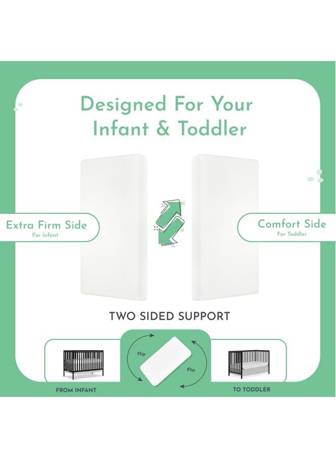 Evolur Comfort Lite Plus Fiber Crib & Toddler Mattress, Greenguard Gold Certified - Image 4