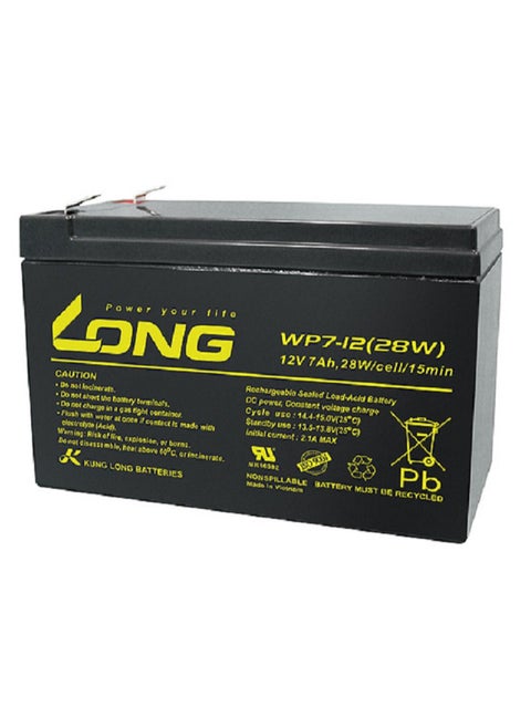 VRLA Battery 12V 7AH Model WP7-12