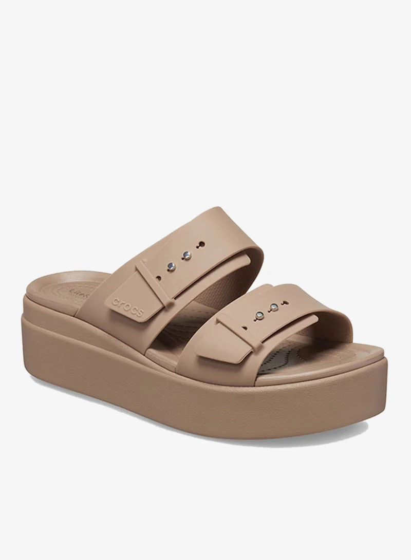 crocs  Women's Brooklyn Sandal Low Wedge for Women | Best Price UAE
