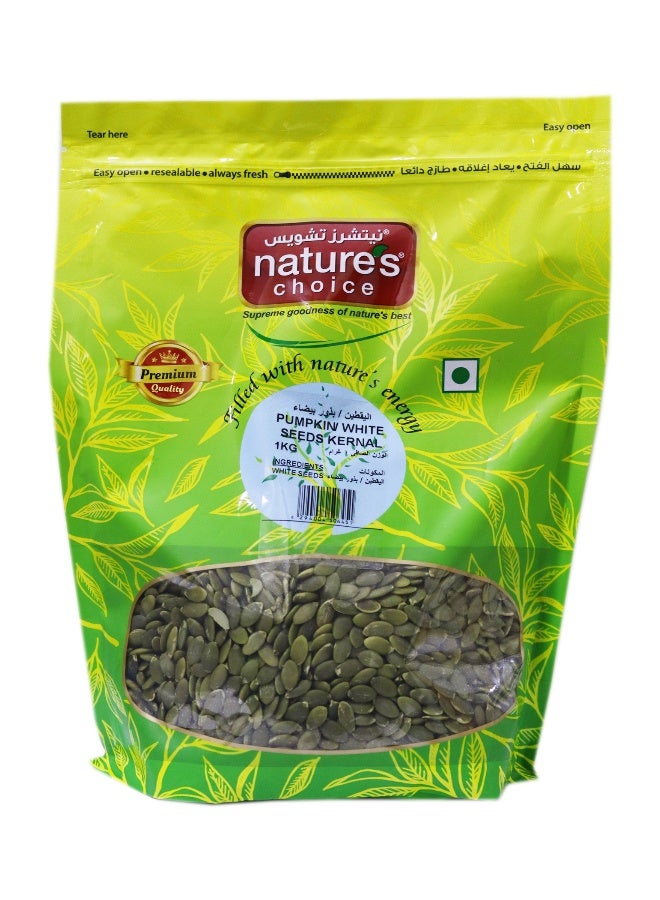 Nature's Choice Pumpkin/White Seeds Kernal 1Kg - Image 1