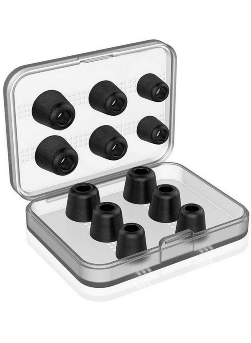 12pcs Memory Foam Earphone Tips Replacement Earbud Tips Noise Blocking for 5mm-7mm In-Ear Headphones Inner 4.9mm  S M L Sizes - Image 1