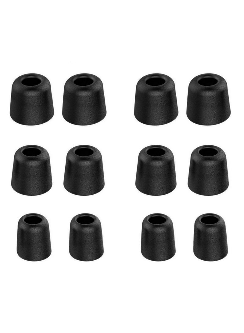 12pcs Memory Foam Earphone Tips Replacement Earbud Tips Noise Blocking for 5mm-7mm In-Ear Headphones Inner 4.9mm  S M L Sizes - Image 5