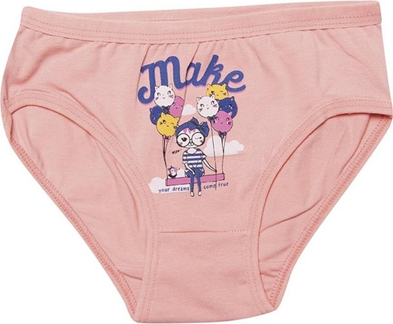 KOTA 3410X12 Girls' 12 Piece Lycra Mixed Pattern Bikini Panties-Colorful  - Image 2