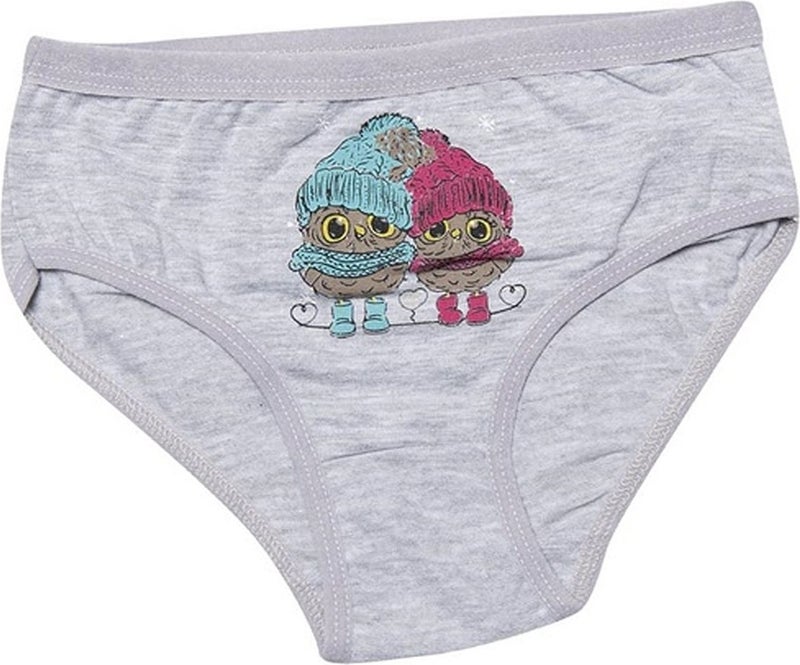 KOTA 3410X12 Girls' 12 Piece Lycra Mixed Pattern Bikini Panties-Colorful  - Image 4