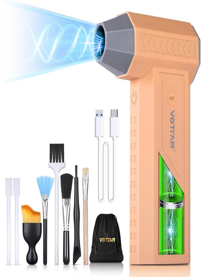 VOTTAN Compressed Air Duster (Yellow 120000RPM) - Image 1