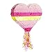 Sparkle and Bash Pull String Pinata  16 x 13 x 3 In Pink  Gold Ombre  Heart Shaped Pinata for Girls Birthday Party Supply  Decoration - Image 4