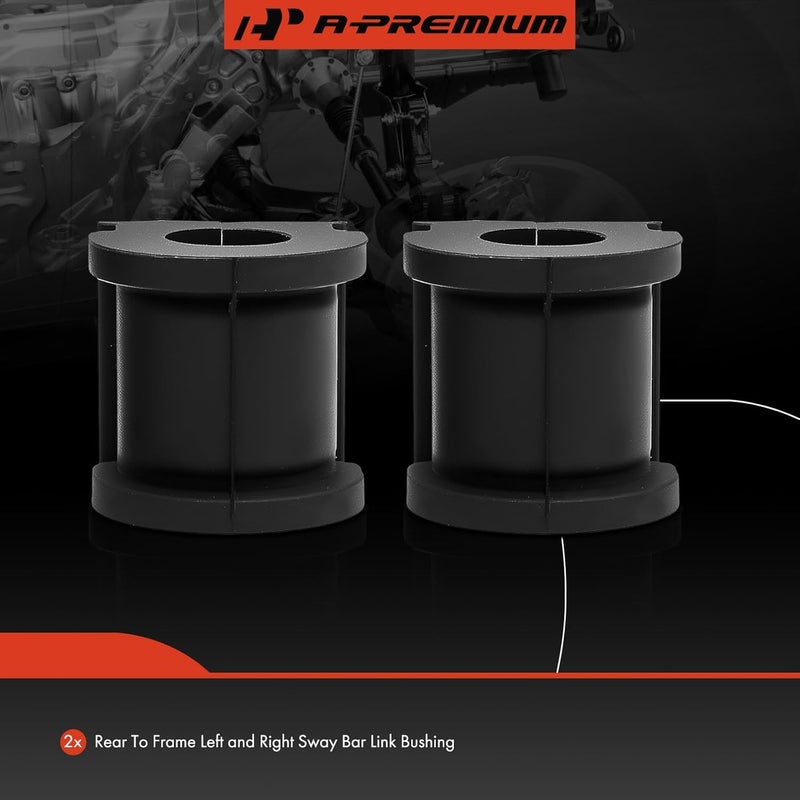 A-Premium Rear To Frame Sway Bar Bushing Kit - Image 3