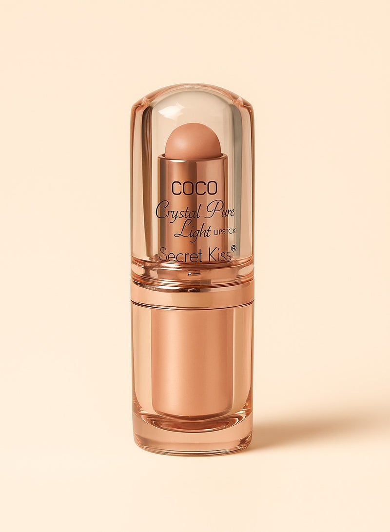 كوكو آند كو. أحمر شفاه خفيف كريستالي نقي - Image 1