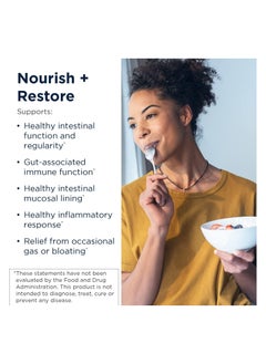 designs for health Gi Revive Powder Slippery Elm Gut Health Support With Licorice Root L-glutamine + Zinc Carnosine 225 G (8 Oz)  - Image 4