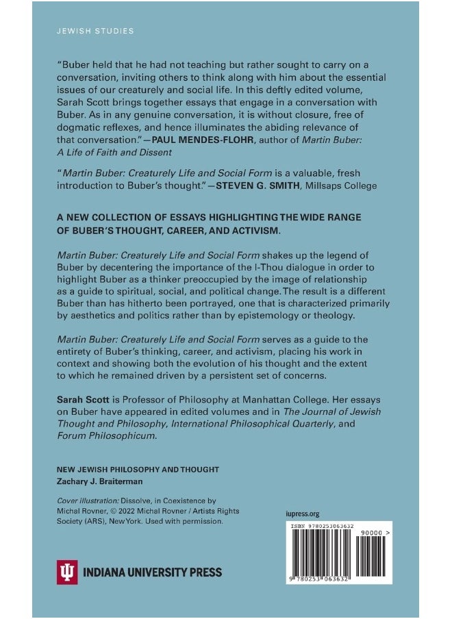 Martin Buber: Creaturely Life and Social Form  - Image 2
