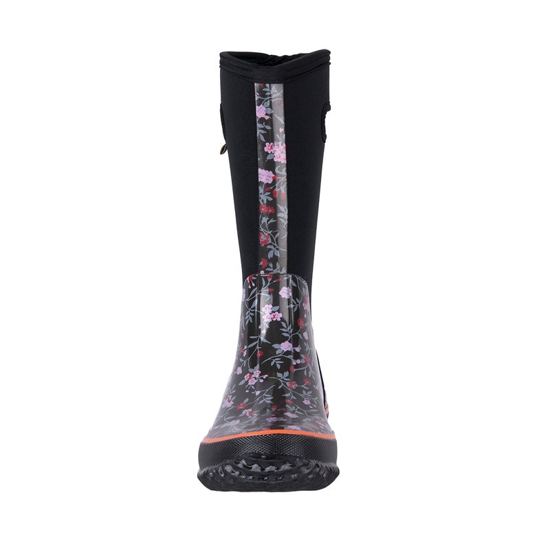 WTW Mid Calf Rain Boots for Women - Waterproof Insulated Neoprene Mud Boots Outdoor Hunting Garden Boots - Image 2