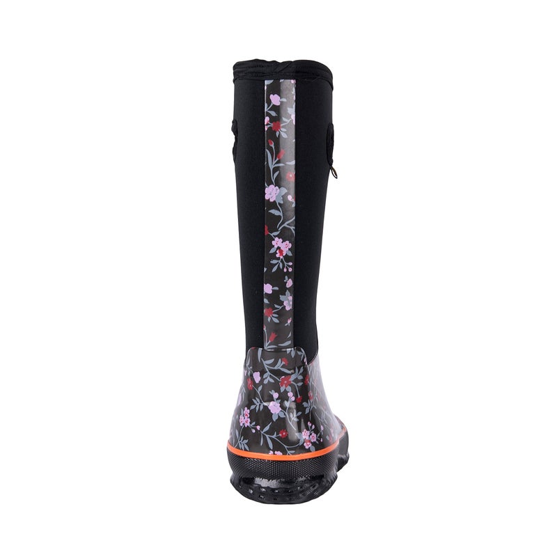 WTW Mid Calf Rain Boots for Women - Waterproof Insulated Neoprene Mud Boots Outdoor Hunting Garden Boots - Image 3