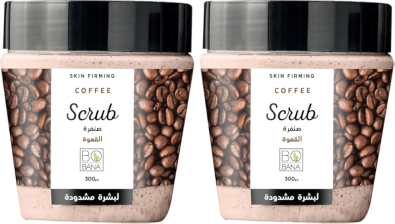 Bobana BOBANA- Coffee Scrub, 300 gm (Pack of 2)