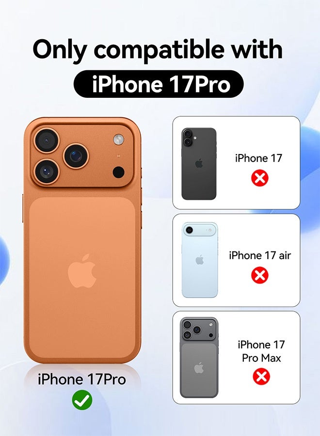 بشكل مختصر [عبوة من قطعتين] واقي شاشة خصوصية لهاتف iPhone 17 Pro مع إطار محاذاة للتركيب، زجاج مقوى غير لامع ومقاوم للتجسس ومناسب للزجاج المقوى المنحني - Image 2