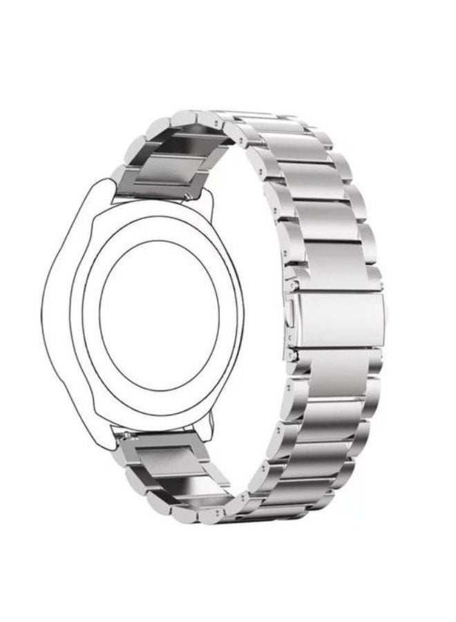 Stainless Steel Strap for Huawei GT6 46mm - Silver - Image 2