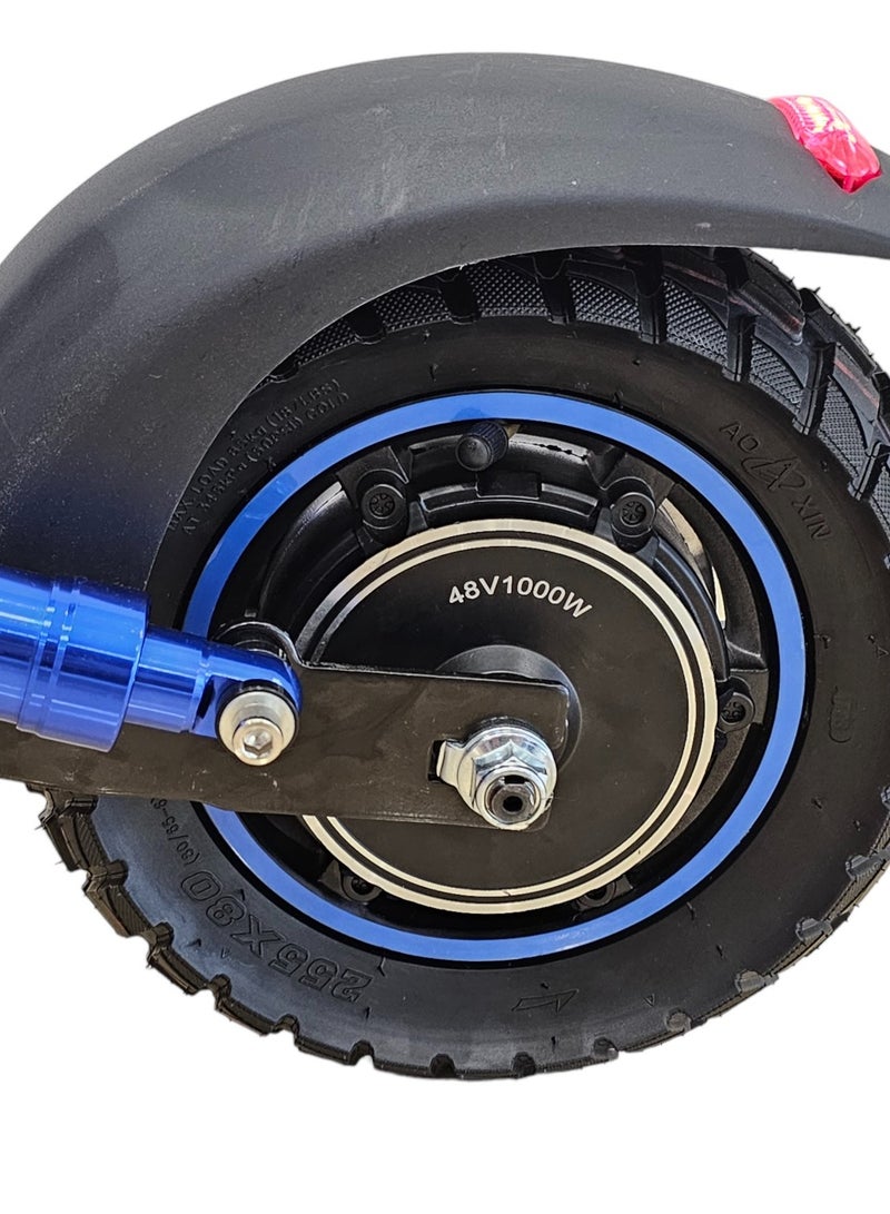 CHENXIAN E10 Scooter 1000W Motor 48V13Ah Battery 35 to 45Km Range Max Speed 55KmpH 4 Suspension Led Lights & Digital Display E10 - Image 4