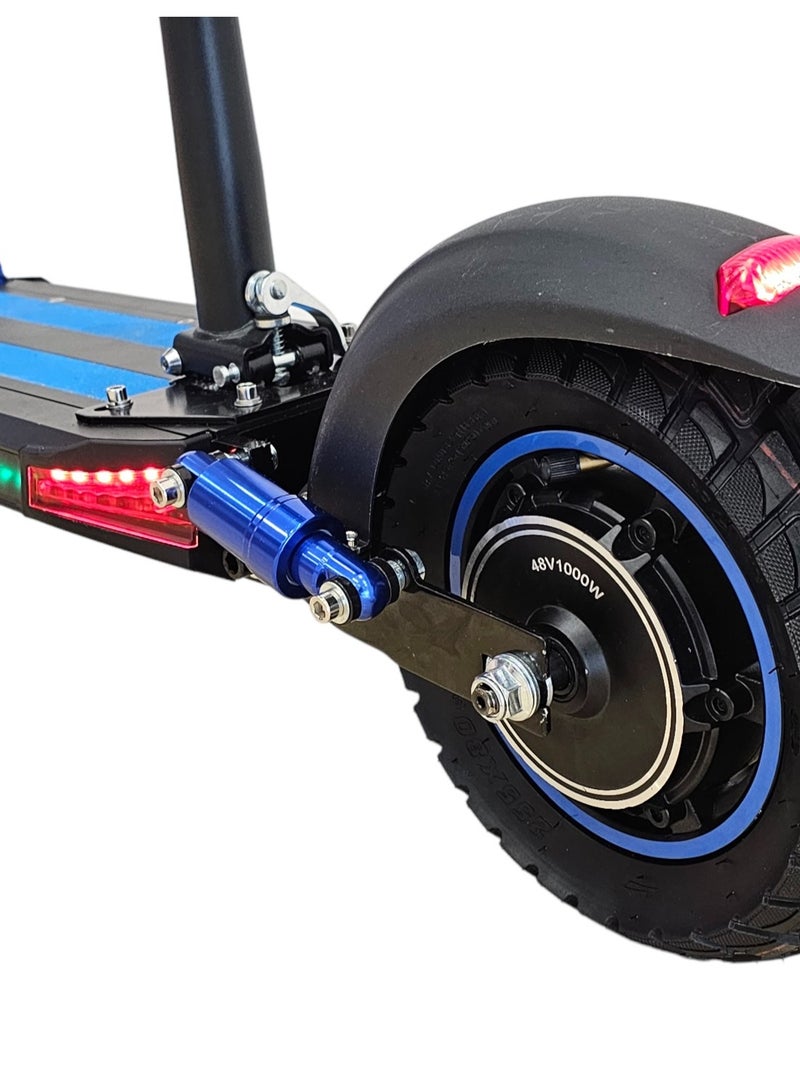 CHENXIAN E10 Scooter 1000W Motor 48V13Ah Battery 35 to 45Km Range Max Speed 55KmpH 4 Suspension Led Lights & Digital Display E10 - Image 3