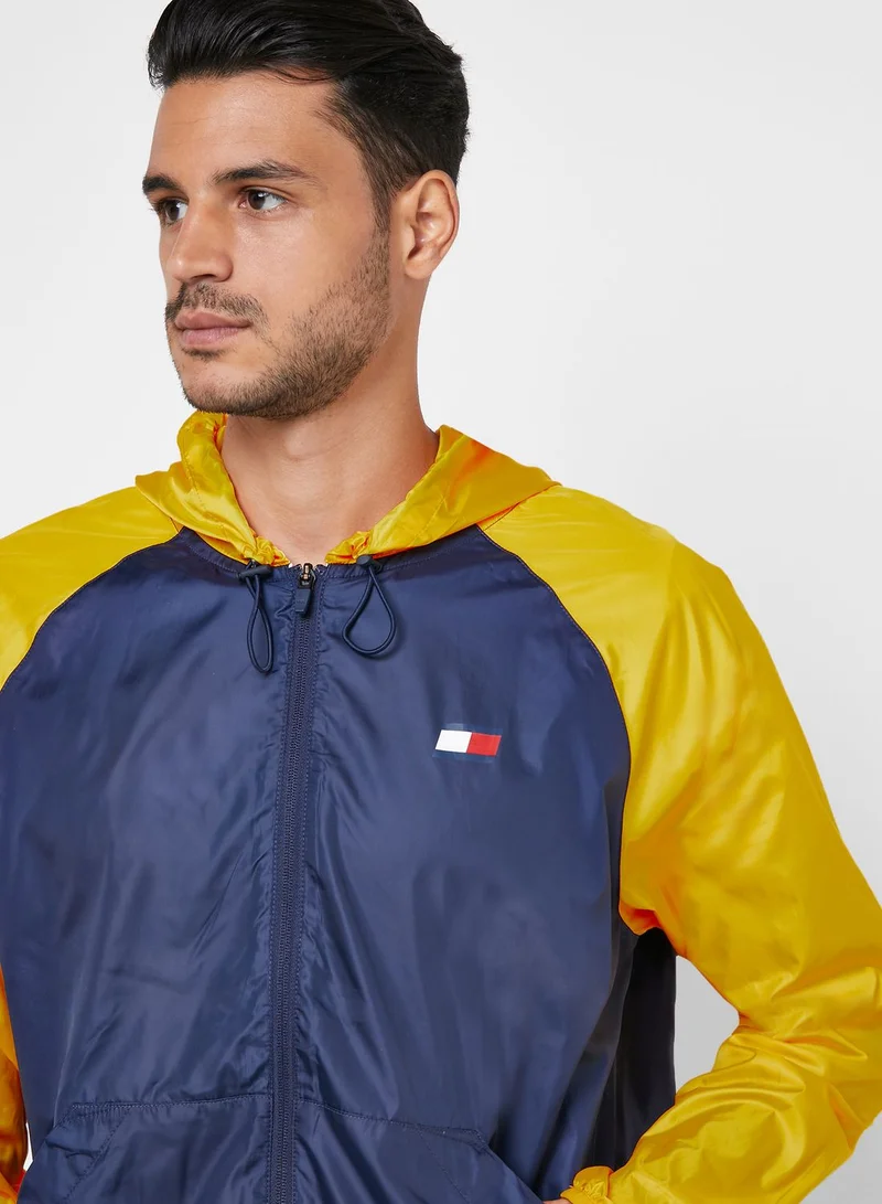 TOMMY HILFIGER Colour Block Windbreaker Jacket