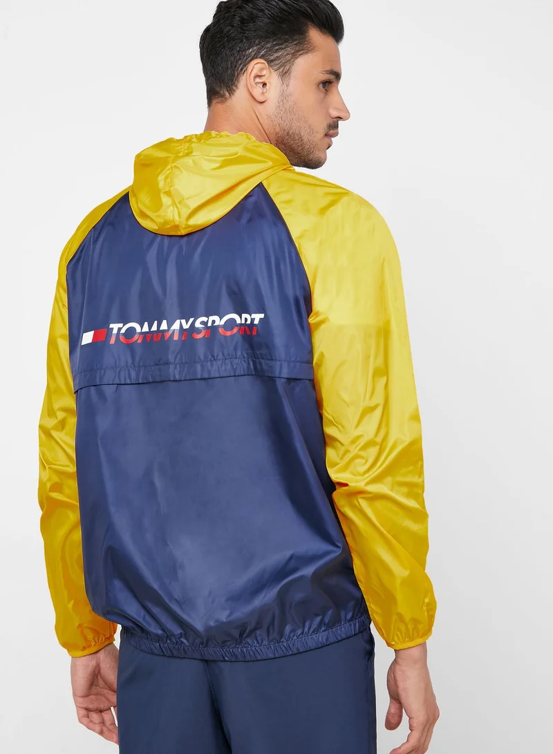 TOMMY HILFIGER Colour Block Windbreaker Jacket