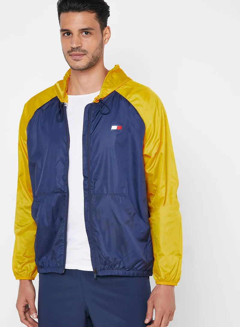 TOMMY HILFIGER Colour Block Windbreaker Jacket