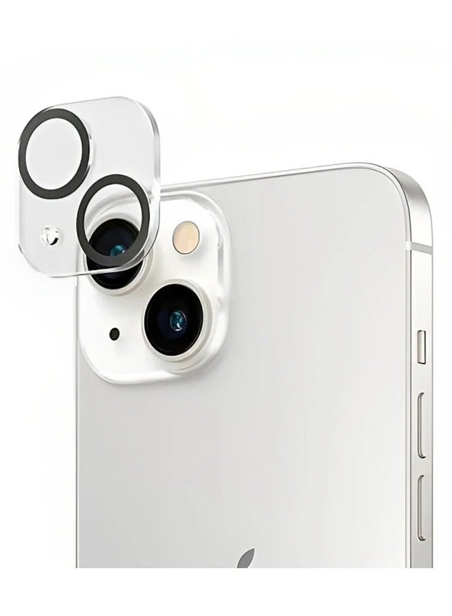 Camera lens protector for iPhone 14 / iPhone 14 Plus with tempered glass screen protector - Image 2