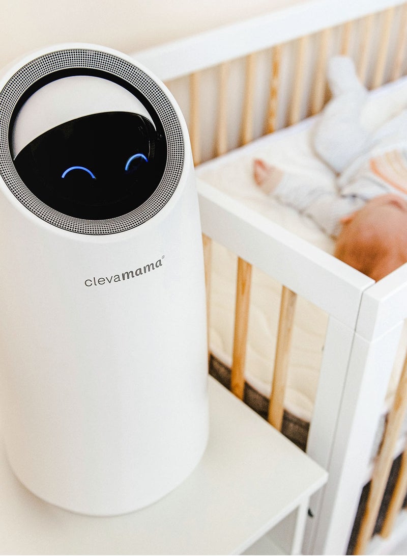 Clevamama Air Purifier Ozone With Medical-Grade HEPA H13 Filter For Nursery, Smartphone Compatible - Image 4