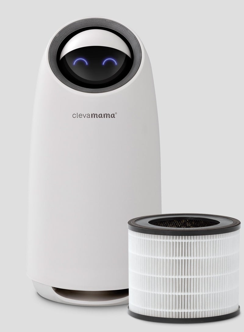 Clevamama Air Purifier Ozone With Medical-Grade HEPA H13 Filter For Nursery, Smartphone Compatible - Image 2