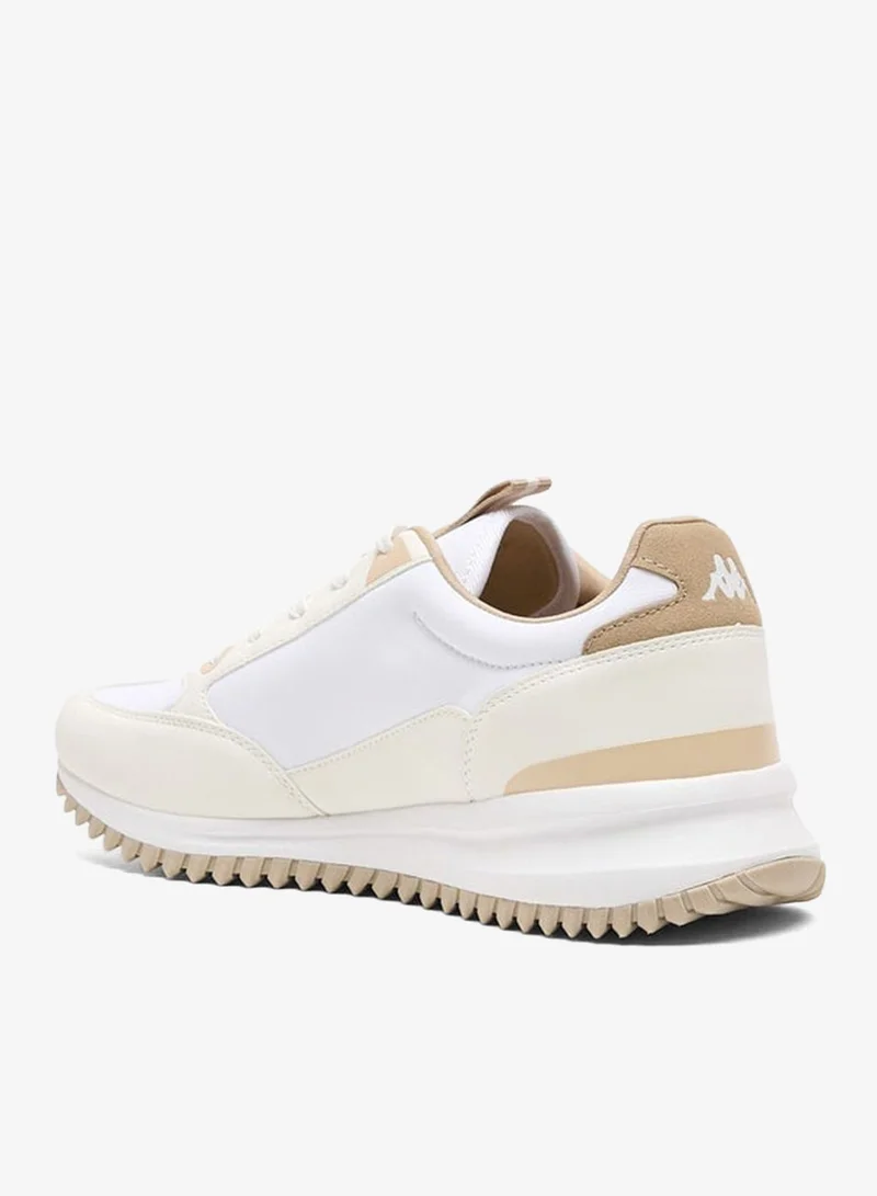 Kappa Men's Embossed Sports Shoes with Lace-Up Closure