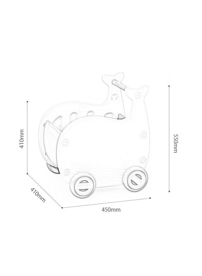 Montessori Toddler Shopping Cart Activity Baby Activity Walker Stroller Toy  - Image 4