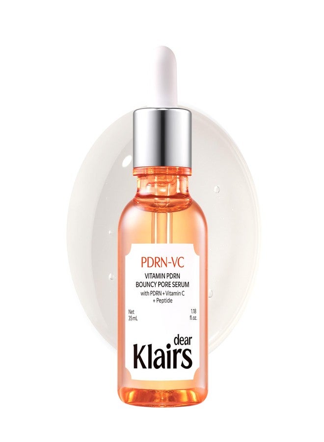 DearKlairs Vitamin PDRN Bouncy Pore Serum – Korean Skincare with 5 Types of C, Vegan Tightening & Strengthening Formula for Sensitive Types, 1.18 Fl Oz - Image 1