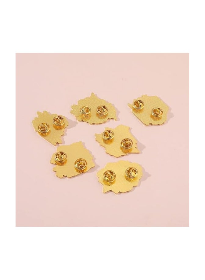 عام مجموعة دبابيس وسلاسل مفاتيح أنمي سلاير - شخصيات كرتونية 6 هاشيراس، سلاسل مفاتيح سيوف كاتانا مصغرة، دبابيس مينا للمجوهرات للرجال والنساء - Image 5