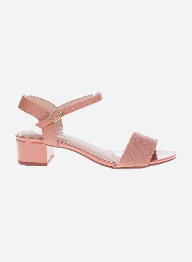 MOLECA Open Toe Ankle Strap Block Heel Sandals - Image 2
