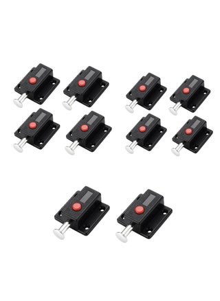 Door Bolt Lock, 10 Pack Automatic Slide Door Latch Lock Red Push Button Bolt Switch Spring Sliding Latches Bump Window Cabinet Locker Home Safety Hardware Furniture Cabinet Drawer Snib - pzsku/Z5DB04E3B79CDF1D60F3AZ/45/_/1695351048/28a24b9f-1bca-47cf-89d9-429c033ac31b
