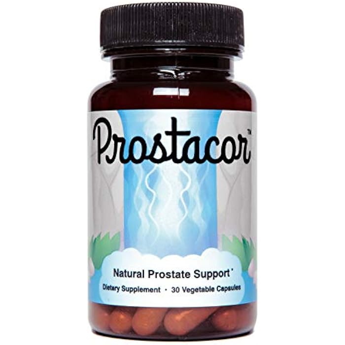Prostacor - Natural Prostate Support Supplement - Non-GMO, Vegan, Gluten-Free - Image 1