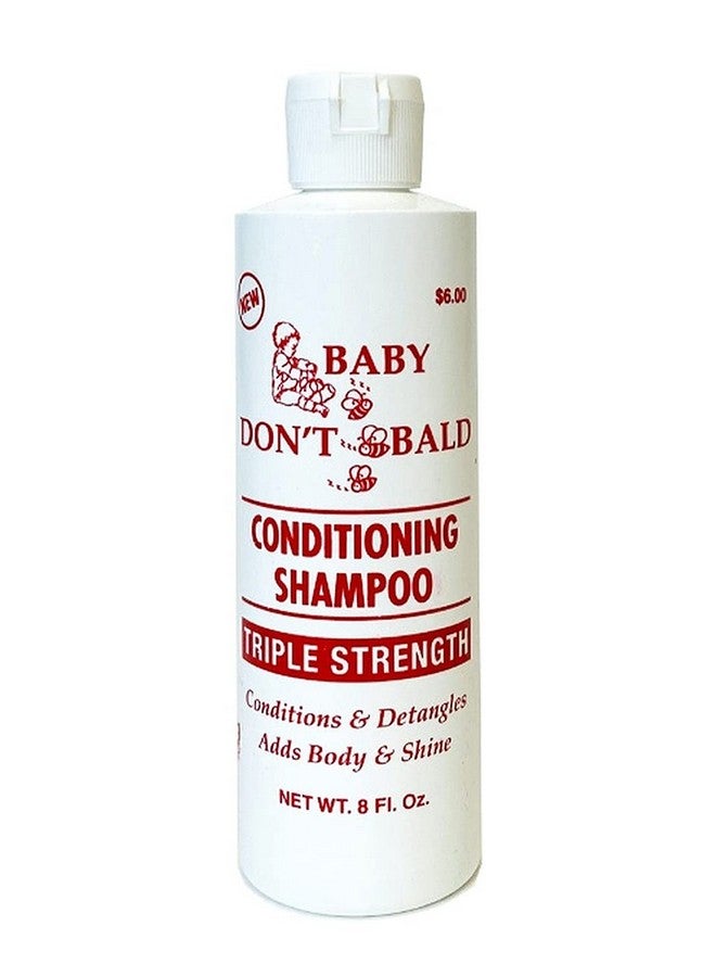 Baby Don't Bald Conditioning Shampoo Triple Strength 8 Oz - Image 2