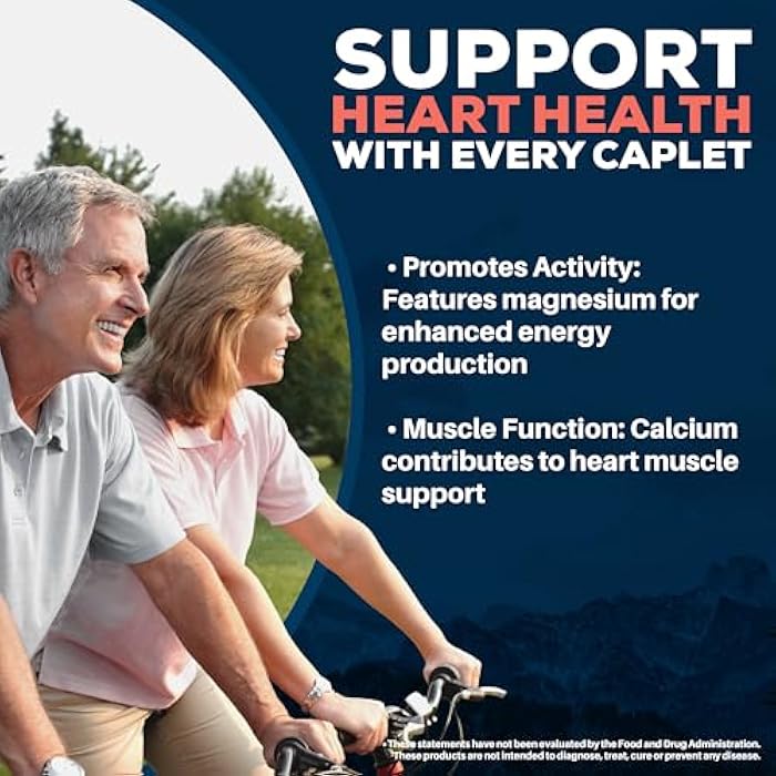 Ayush Herbs Arjuna Heart - Complete Heart-Support Supplement, Natural Arjuna, Magnesium & CoQ10 Formula for Women & Men - 90 Vegetarian Caplets (1 Count) - Image 5