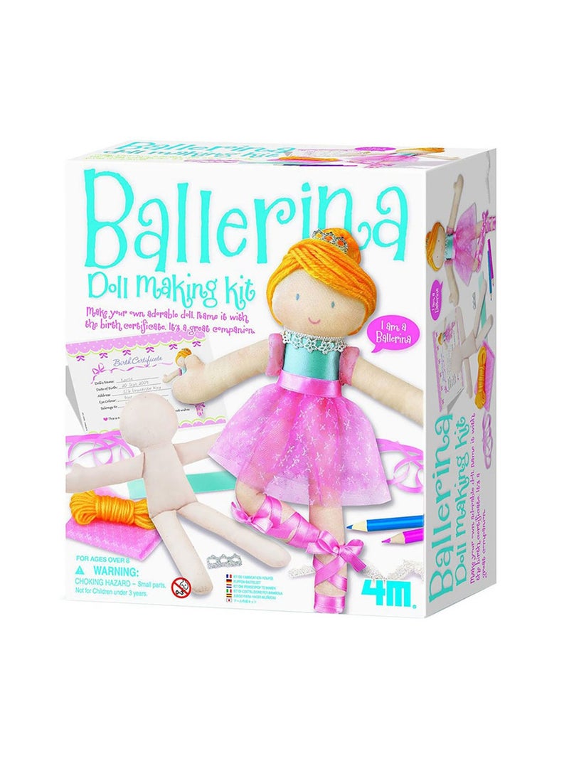 4m 4M - Ballerina Doll Making Kit - 2731 - Image 2