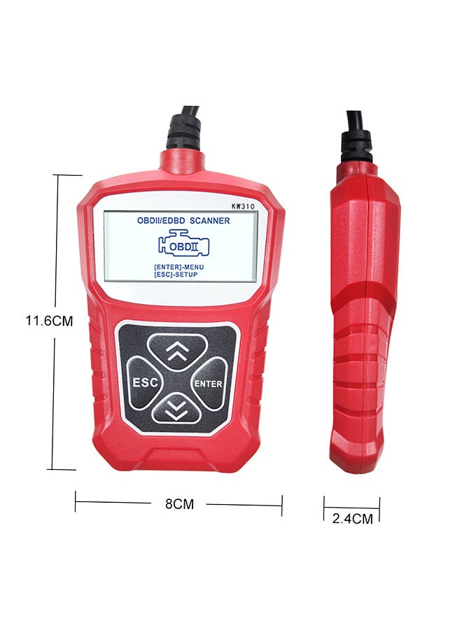 Konnwei - KW310 Universal Car Scanner Professional Automotive Code Reader Vehicle CAN Diagnostic Scan Tool - Image 1