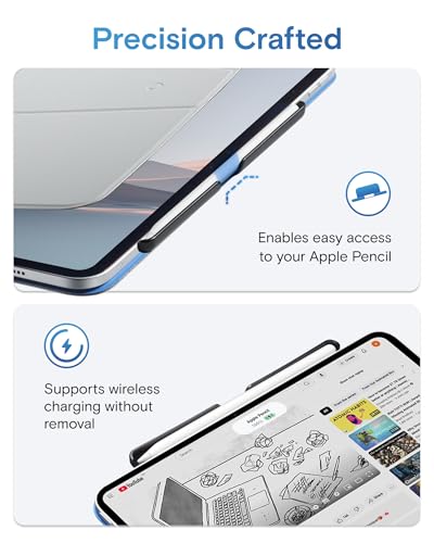 MOFT Pencil Holder for Apple Pencil Pro, Apple Pencil 2nd Generation, Compatible with Magic Keyboard, MOFT Dynamic Folio & Float Folio for iPad - Image 5