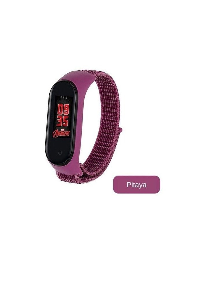 Generic Nylon Solo Loop Stretchy Strap for Xiaomi Mi Band 7/Mi Band 6/Mi Band 5/Mi Band 4/Mi Band 3, Adjustable Elastic Sport Band for Mi Band 7 6 5 4 3, Strap Smart Watch  - Image 3