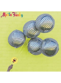 Atpata Funky Atpata Funky Disco Theme Dance Party Foil Balloons for Disco theme Decoration (Disco Birthday)  - Image 3