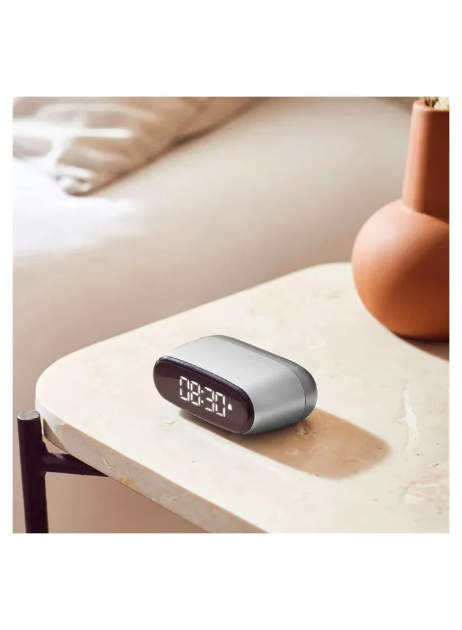 LEXON Minut Compact Alarm Clock With LCD Screen