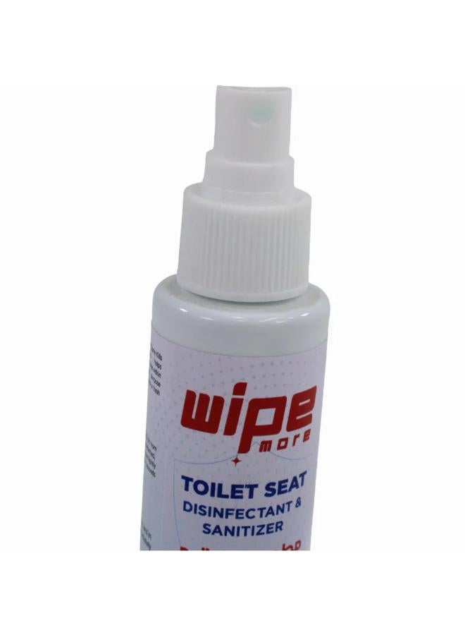 Wipe More Toilet Seat Disinfectant & Sanitizer – 100ml - Image 3