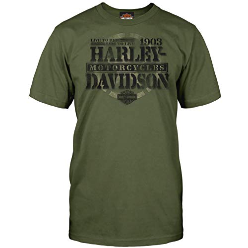 HARLEY DAVIDSON Harley-Davidson Military - Men's Graphic Short-Sleeve Tee - Overseas Tour | Honor 3X - Image 1