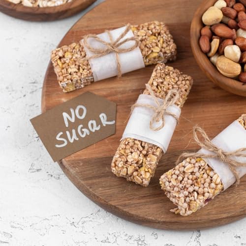 JOERSH 2pcs Granola Bar Mold Rectangle Silicone Candy Bar Mold Deep for Baking Chocolate Energy Bars/Protein/Nutrition/Cereal Bars/8-Cavity Butter Mould - Image 4