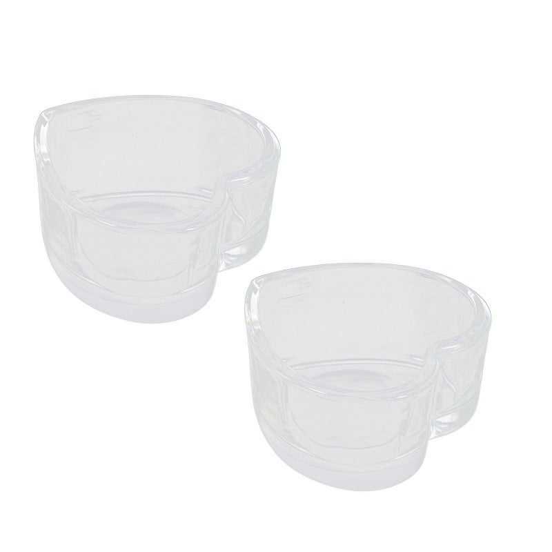 2 Pcs Hamster Food Water Bowls Thickened Chinchilla Bowl Splash Proof Design Small Non TIP Pet Feeding Dish For Cage Use - Image 2