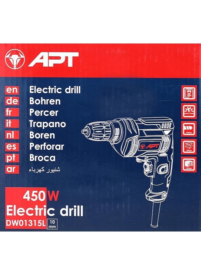 Apt 450W Electric Drill - Image 3