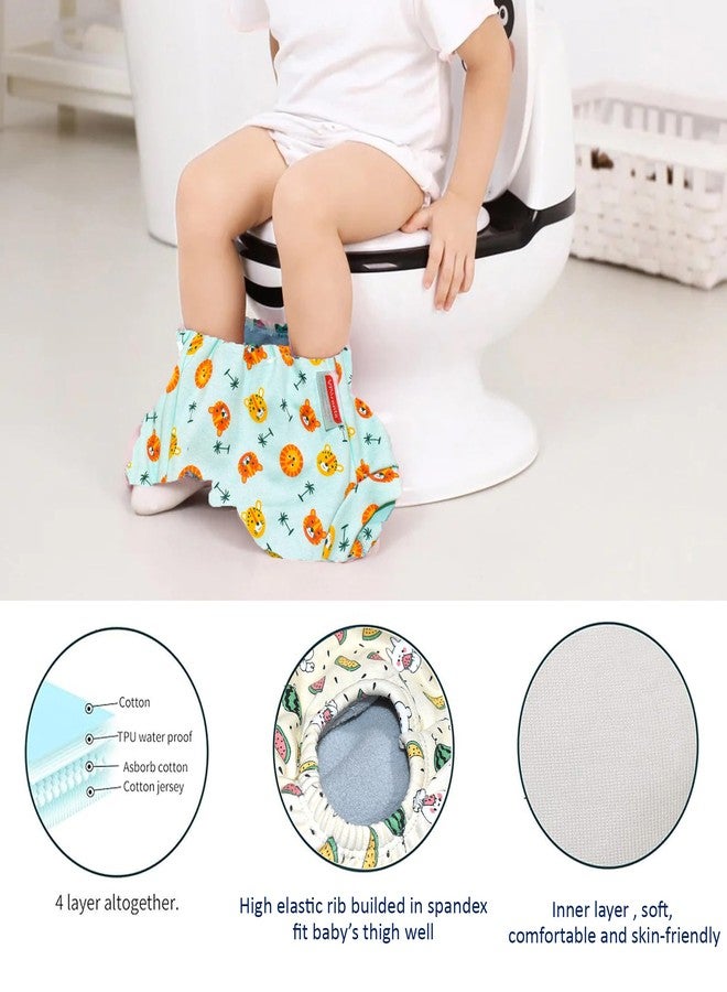 VParents 9 in 1 Combo of Padded Underwear Nappies and Cloth Diaper with insert for Diaper-Free Time (6-12 month) Assorted Design - Image 2